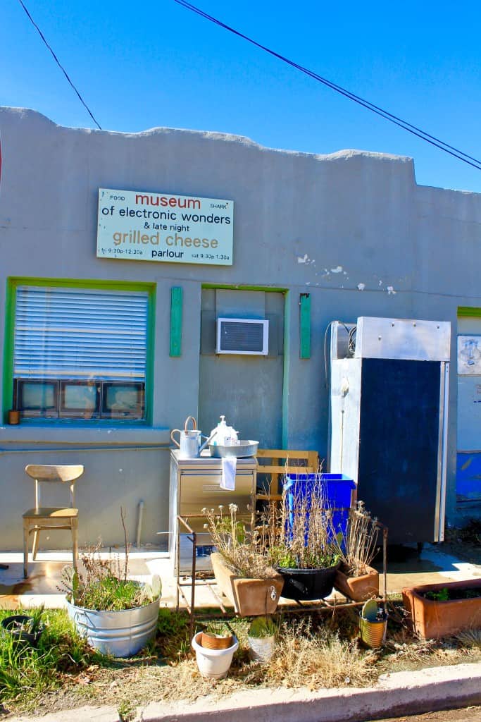 Republic of Rose Marfa Texas Late Night Grilled Cheese Parlour