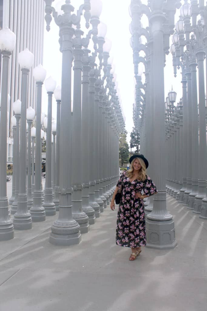 LACMA Rain Room Fashion Travel Blogger Exploring