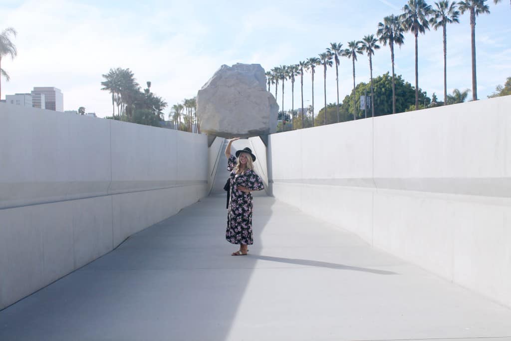 LACMA Rain Room Fashion Travel Blogger Exploring