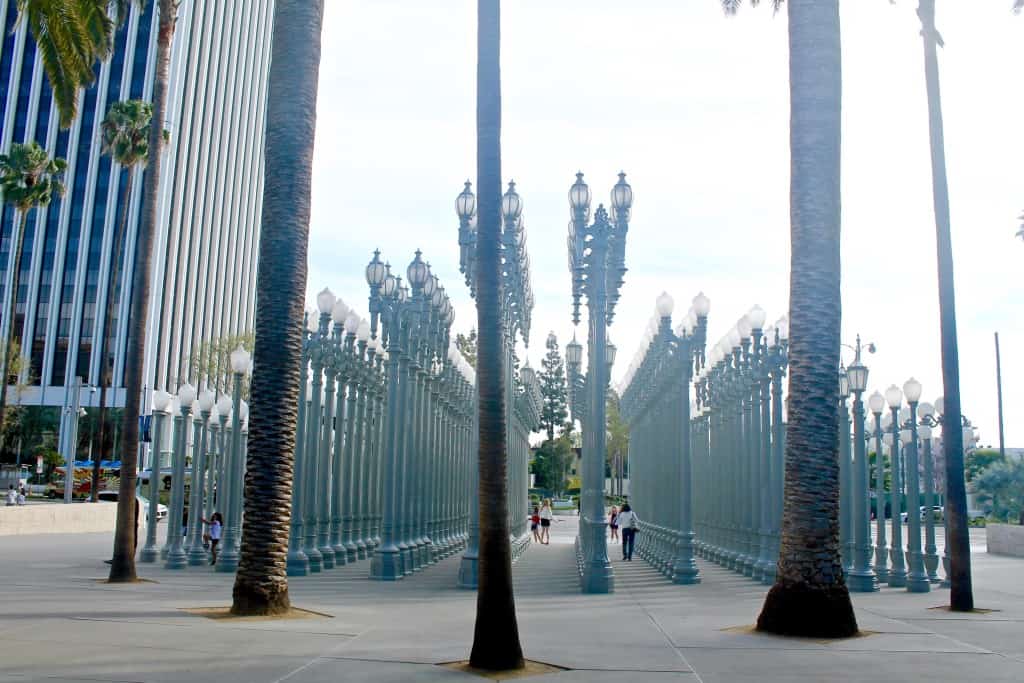 LACMA Rain Room Fashion Travel Blogger Exploring