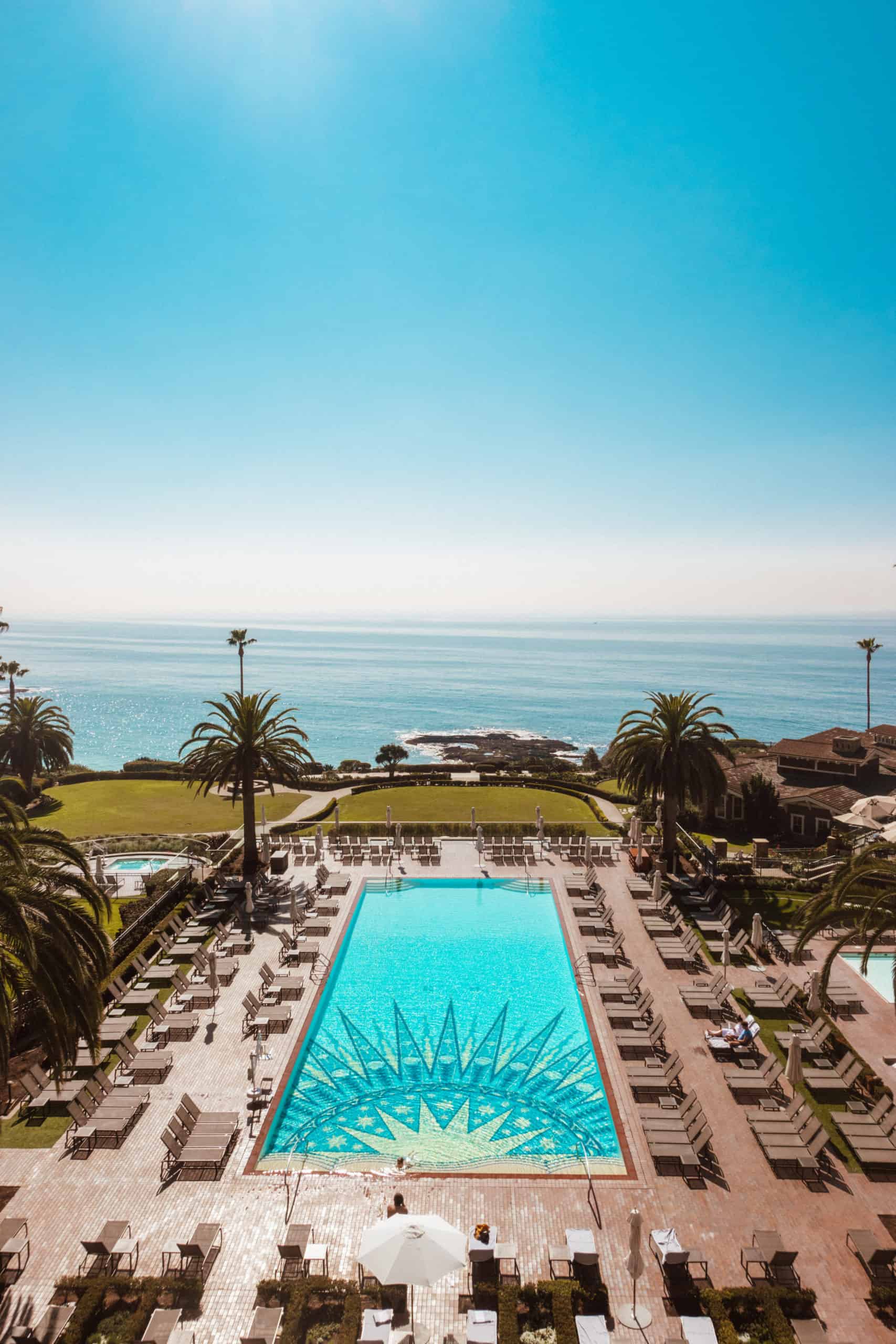 Pool at the Montage Laguna Beach 