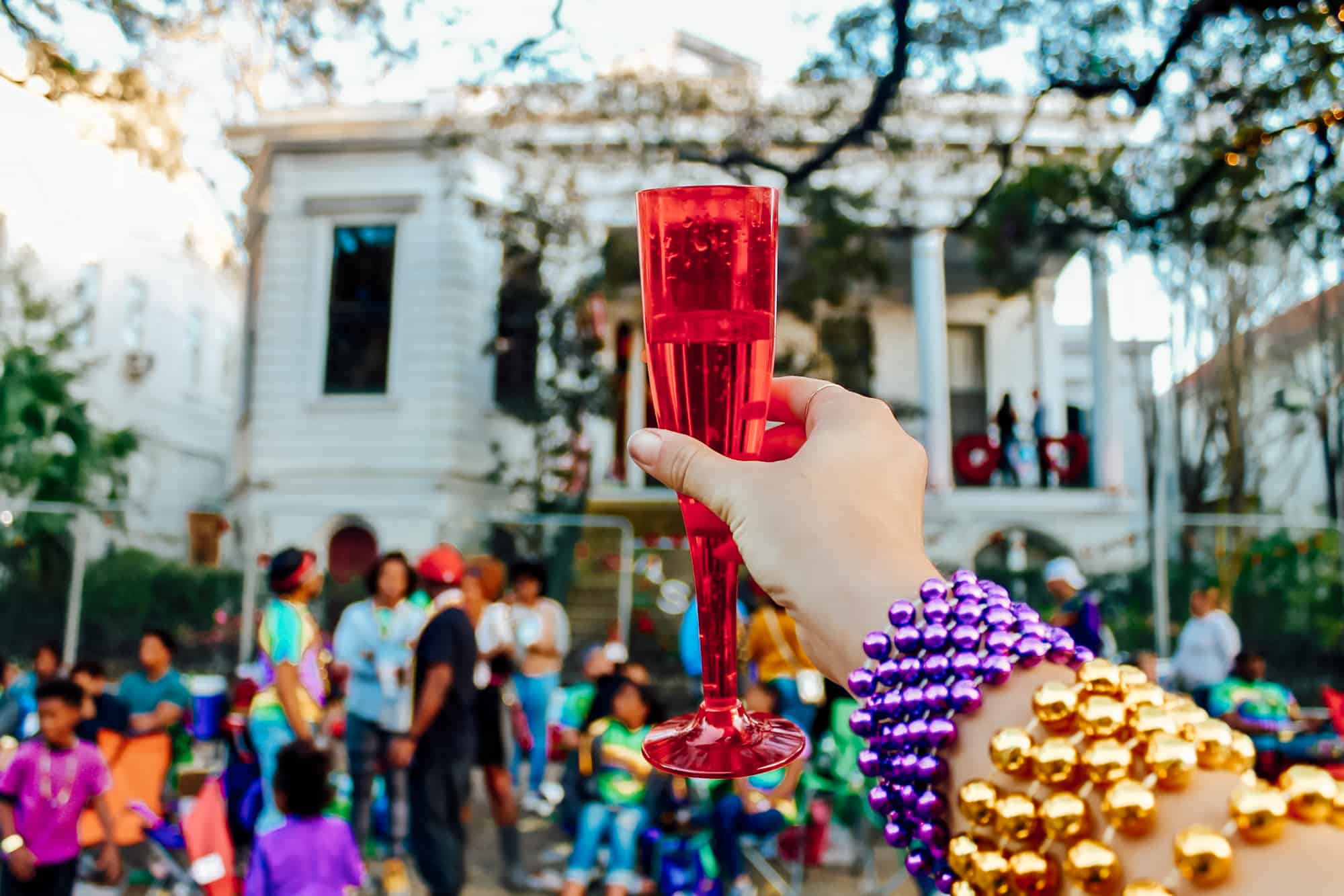 Getting ready for the parade to roll | What to Expect at Mardi Gras