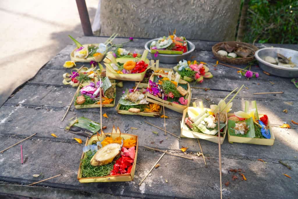 Balinese Offerings