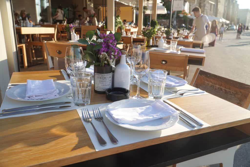 Dining at Salis in Chania Crete | The Republic of Rose
