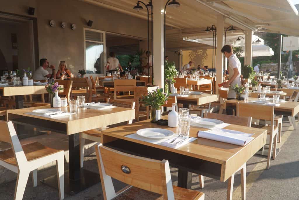 Dining at Salis in Chania Crete | The Republic of Rose