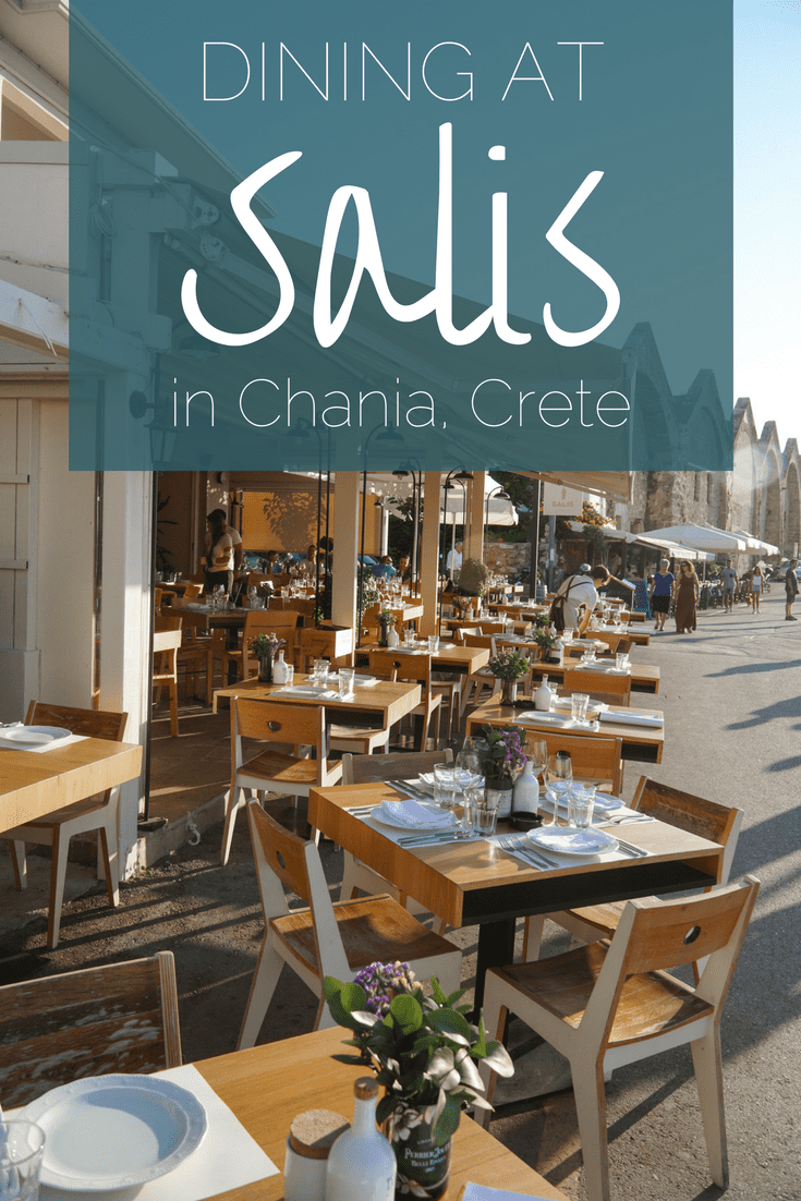 Dining at Salis in Chania Crete | The Republic of Rose