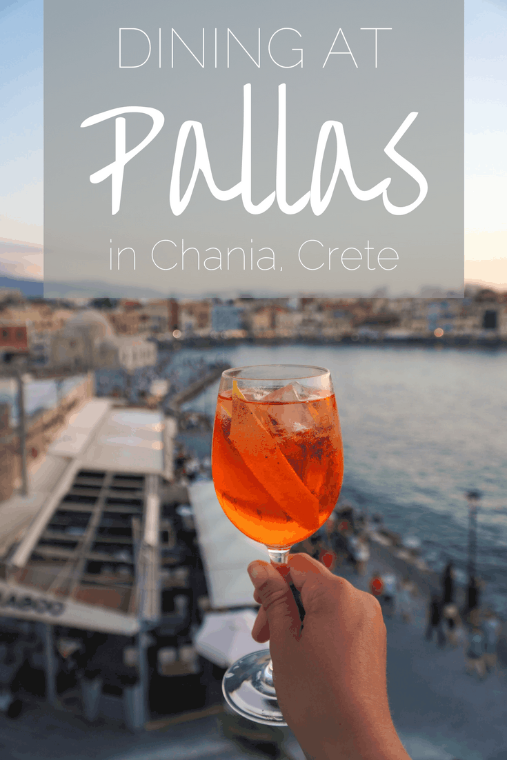 Dining at Pallas in Chania Crete | The Republic of Rose