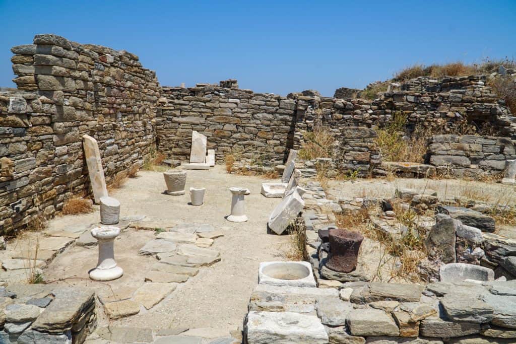 Visiting the Island of Delos Greece | The Republic of Rose