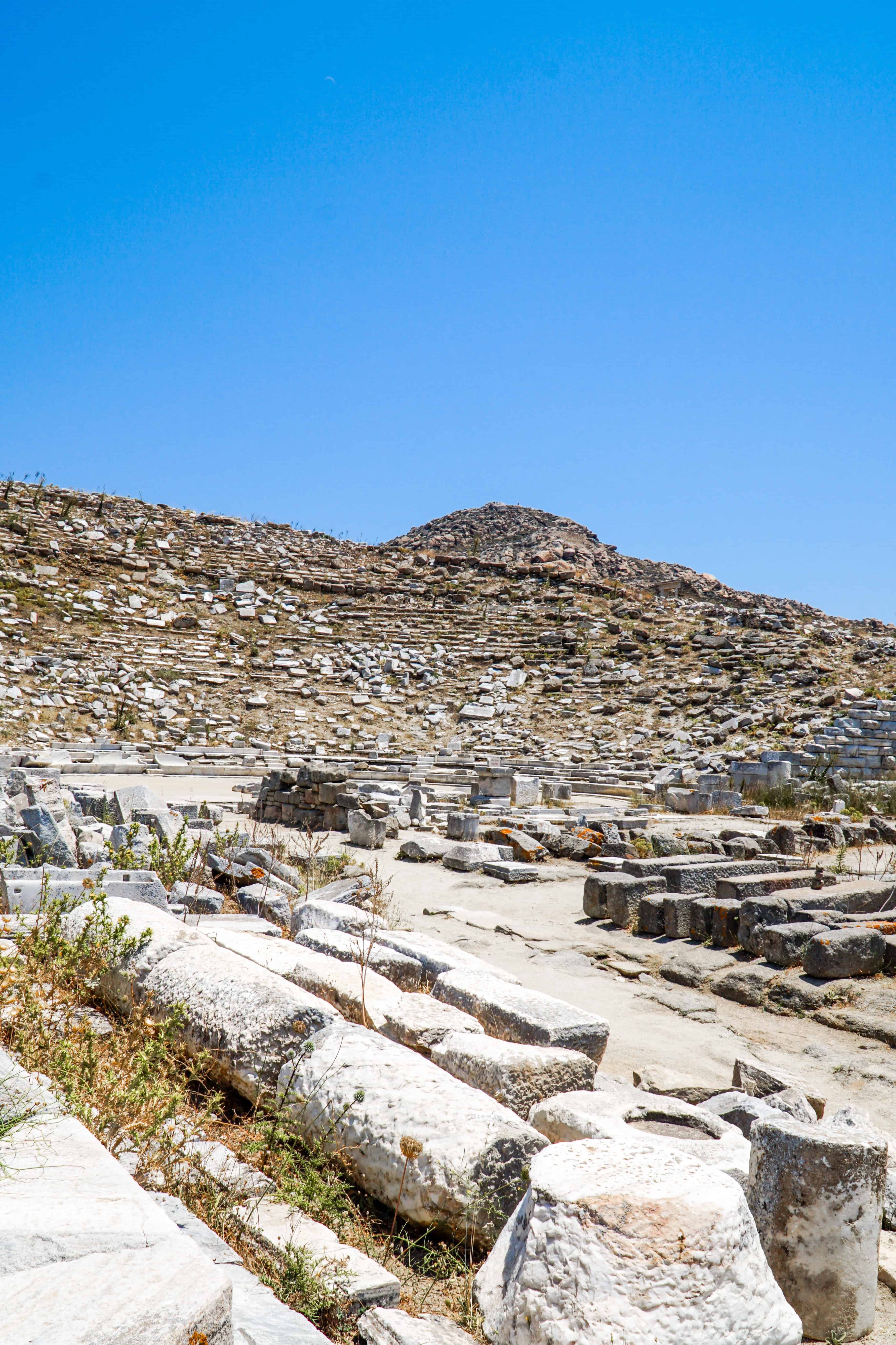Visiting the Island of Delos Greece | The Republic of Rose