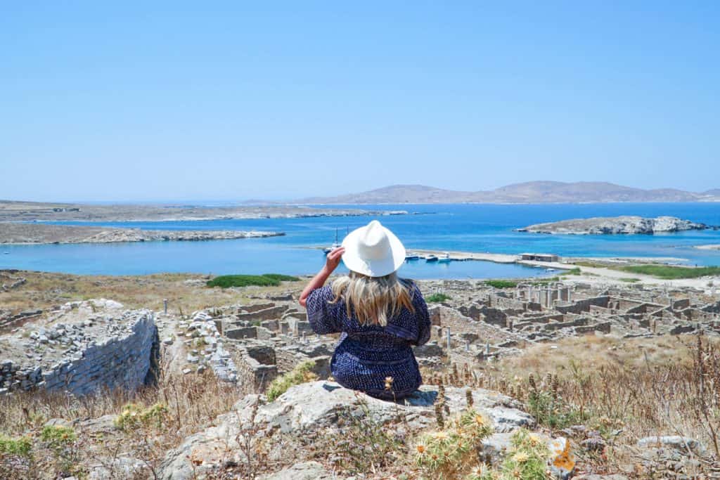 Visiting the Island of Delos Greece | The Republic of Rose