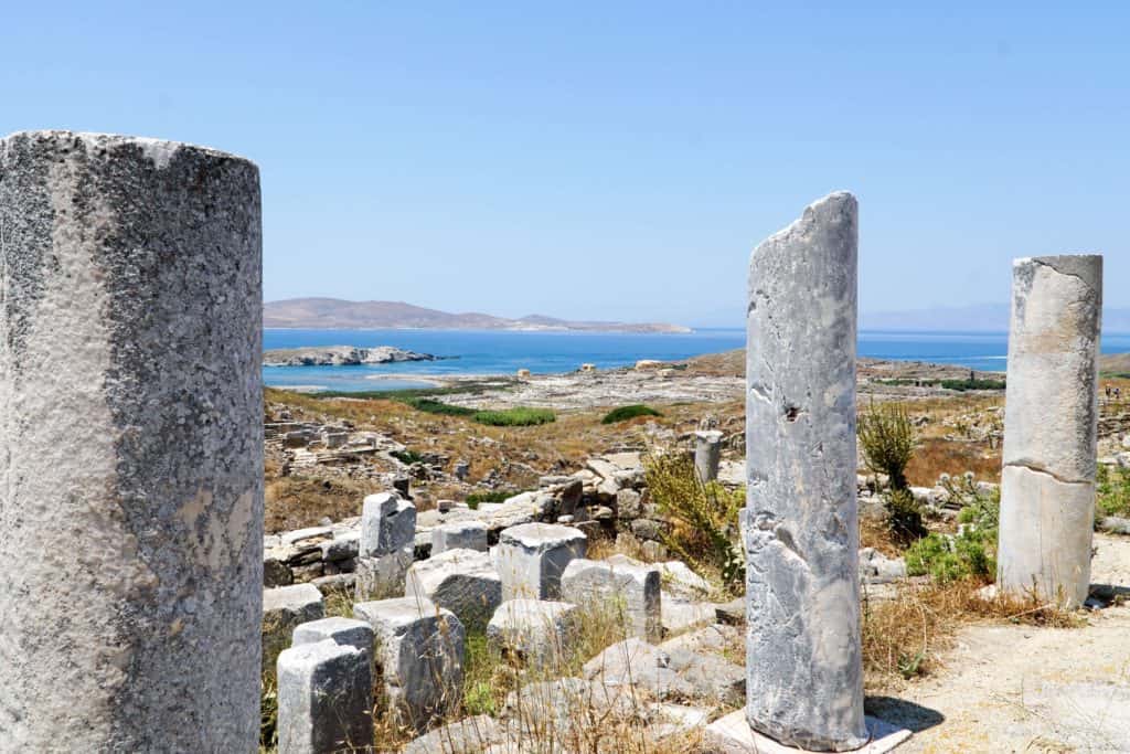 Visiting the Island of Delos Greece | The Republic of Rose