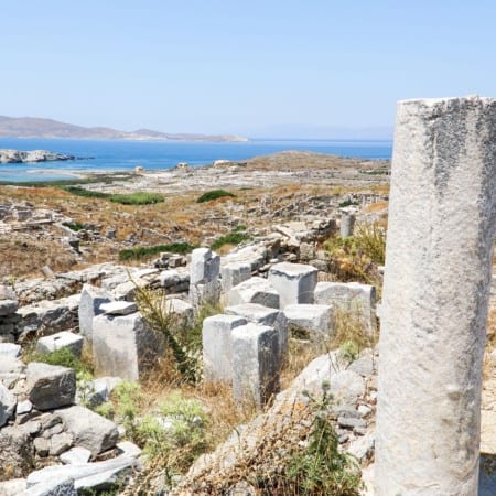 Visiting the Island of Delos Greece | The Republic of Rose