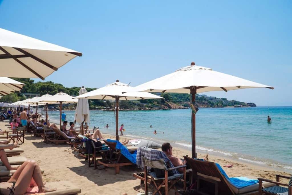 A Day at Astir Beach Club in Athens Greece | The Republic of Rose