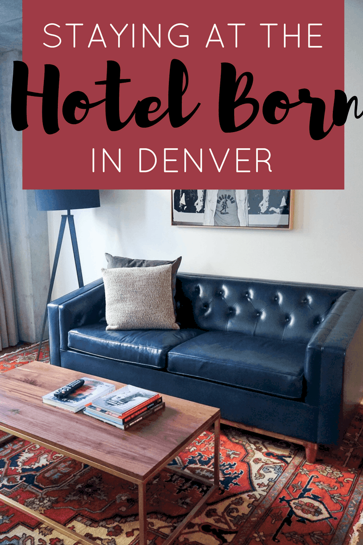 Staying at Kimpton Hotel Born Denver | The Republic of Rose