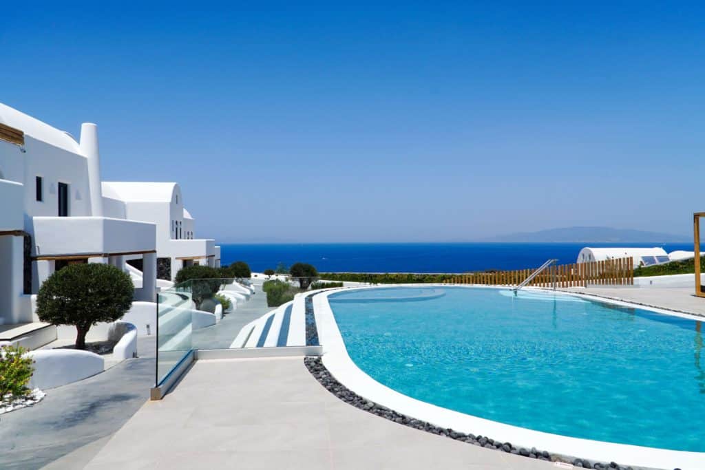 Staying at Elea Resort in Oia | The Republic of Rose