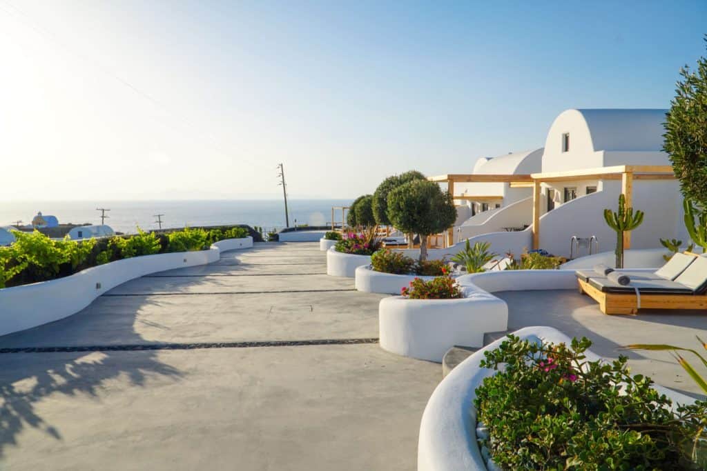 Staying at Elea Resort in Oia | The Republic of Rose