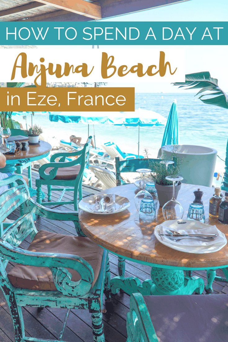 A Day at Anjuna Beach in Eze France | The Republic of Rose