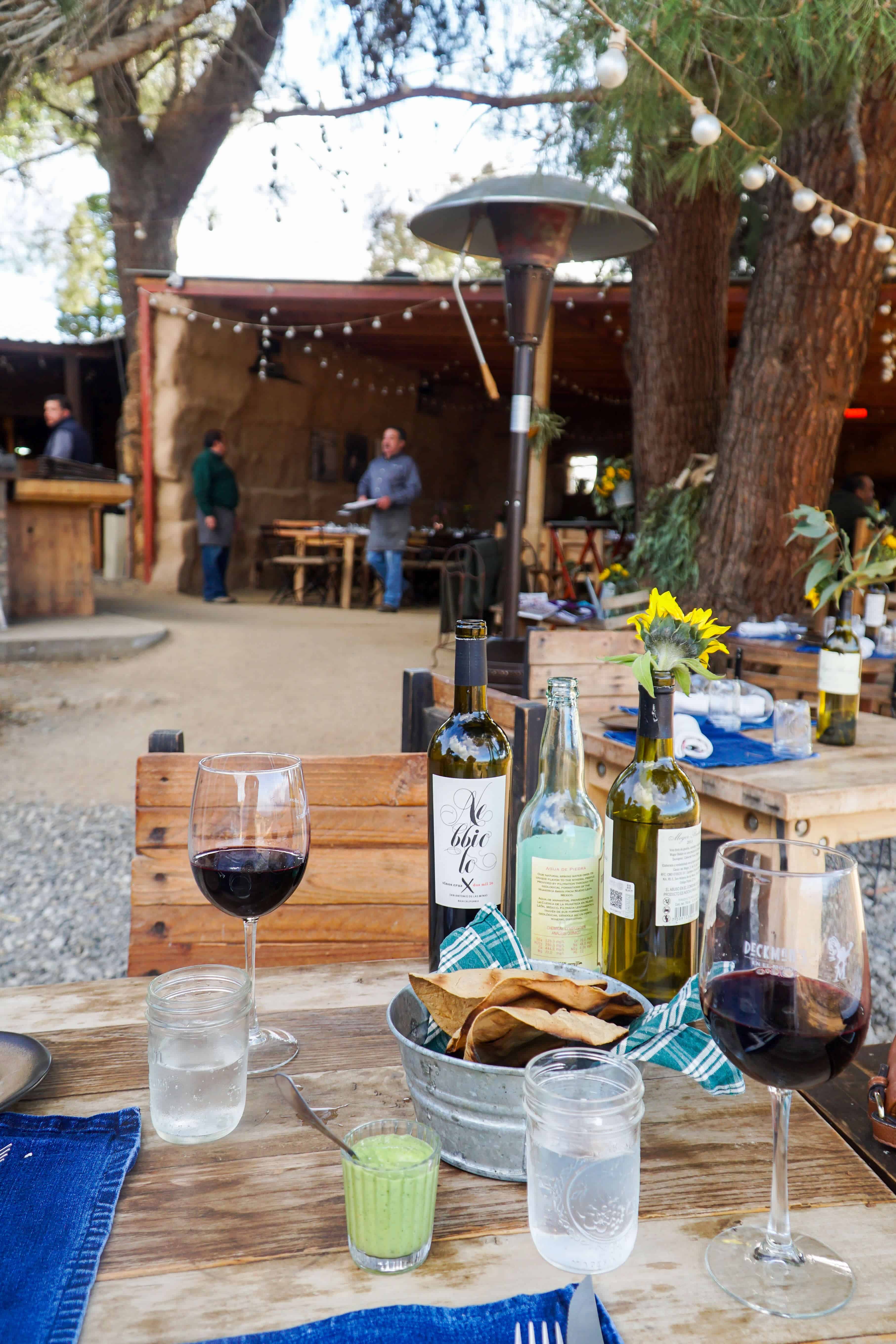 Dining at Deckman's in Valle de Guadalupe | Baja Mexico | The Republic of Rose