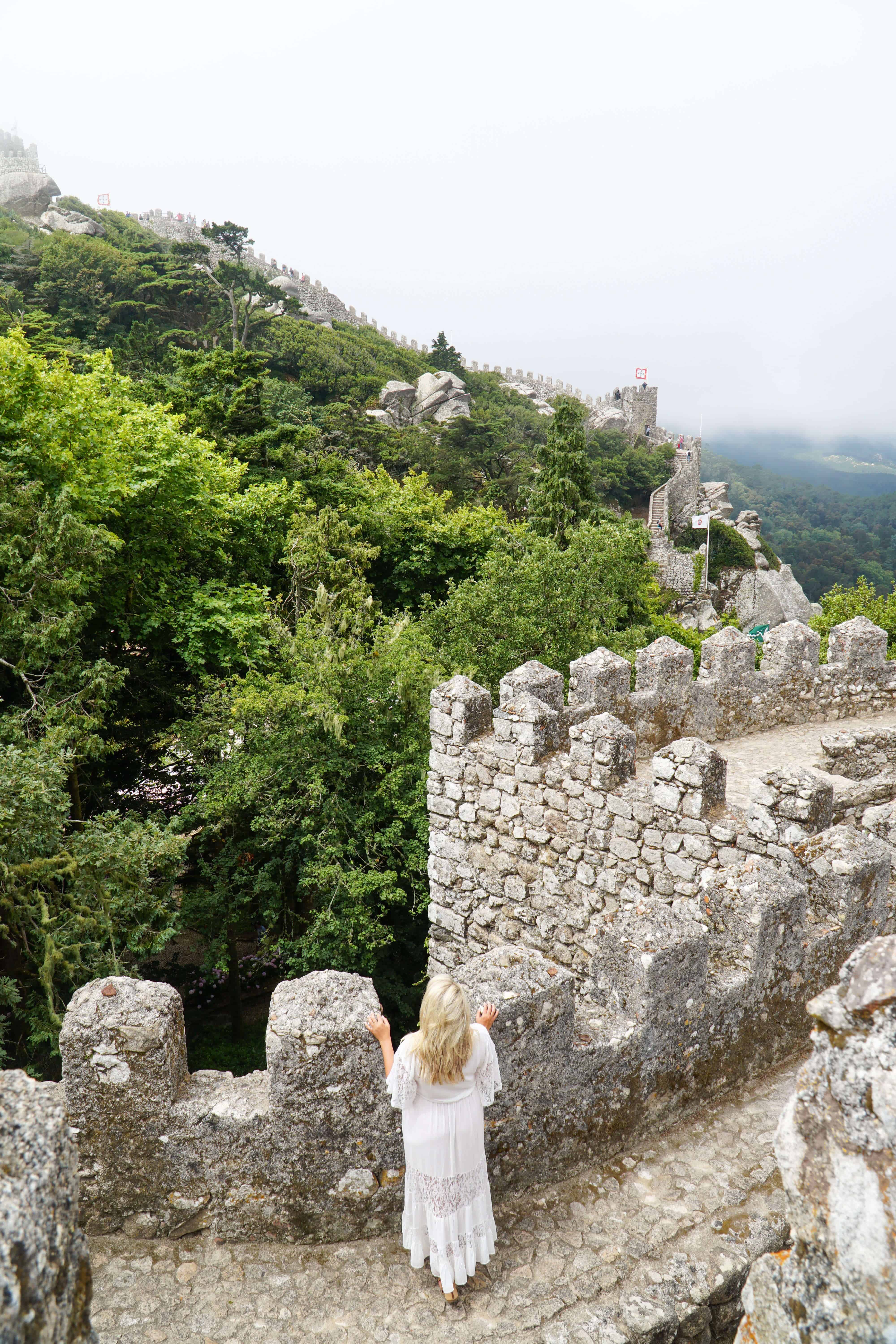 Top Three Places to See in Sintra Portugal | Castle of the Moors | The Republic of Rose