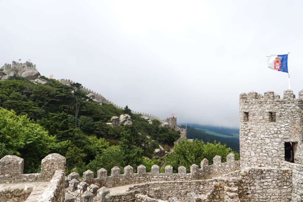 Top Three Places to See in Sintra Portugal | Castle of the Moors | The Republic of Rose