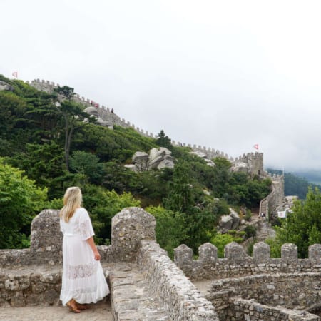 Top Three Places to See in Sintra Portugal | Castle of the Moors | The Republic of Rose