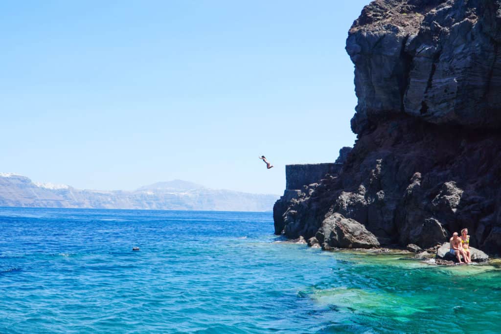 Santorini in 20 Photos | Ammoudi Bay view | The Republic of Rose