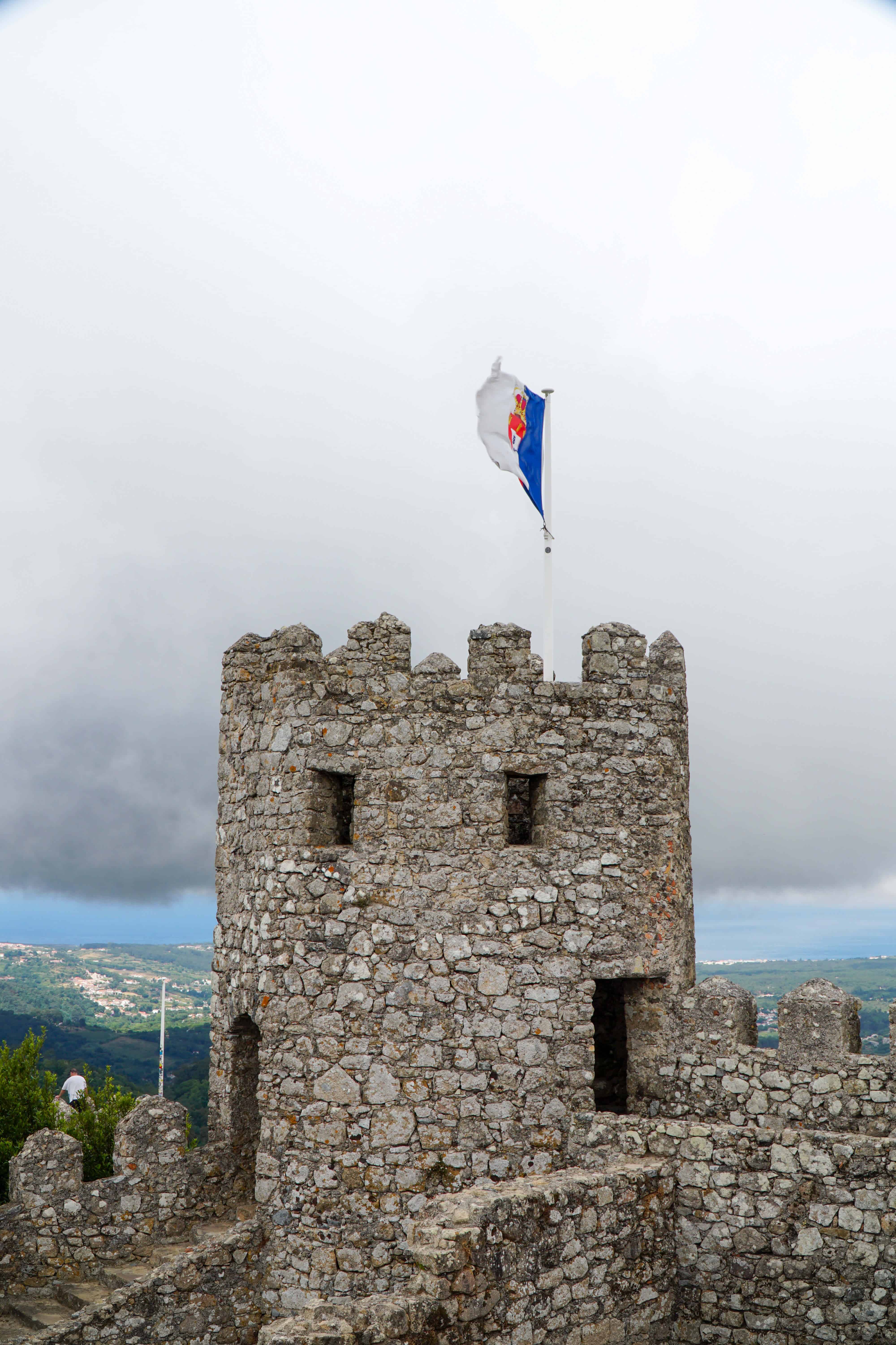 Tips for Visiting Castle of the Moors Sintra Portugal | Tower at the Castle | The Republic of Rose