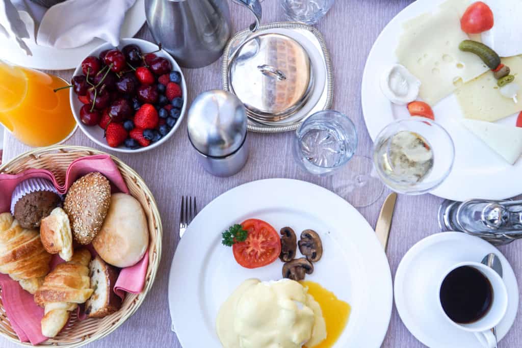 Staying at Belmond La Residencia in Deia, Mallorca | Breakfast Spread | The Republic of Rose