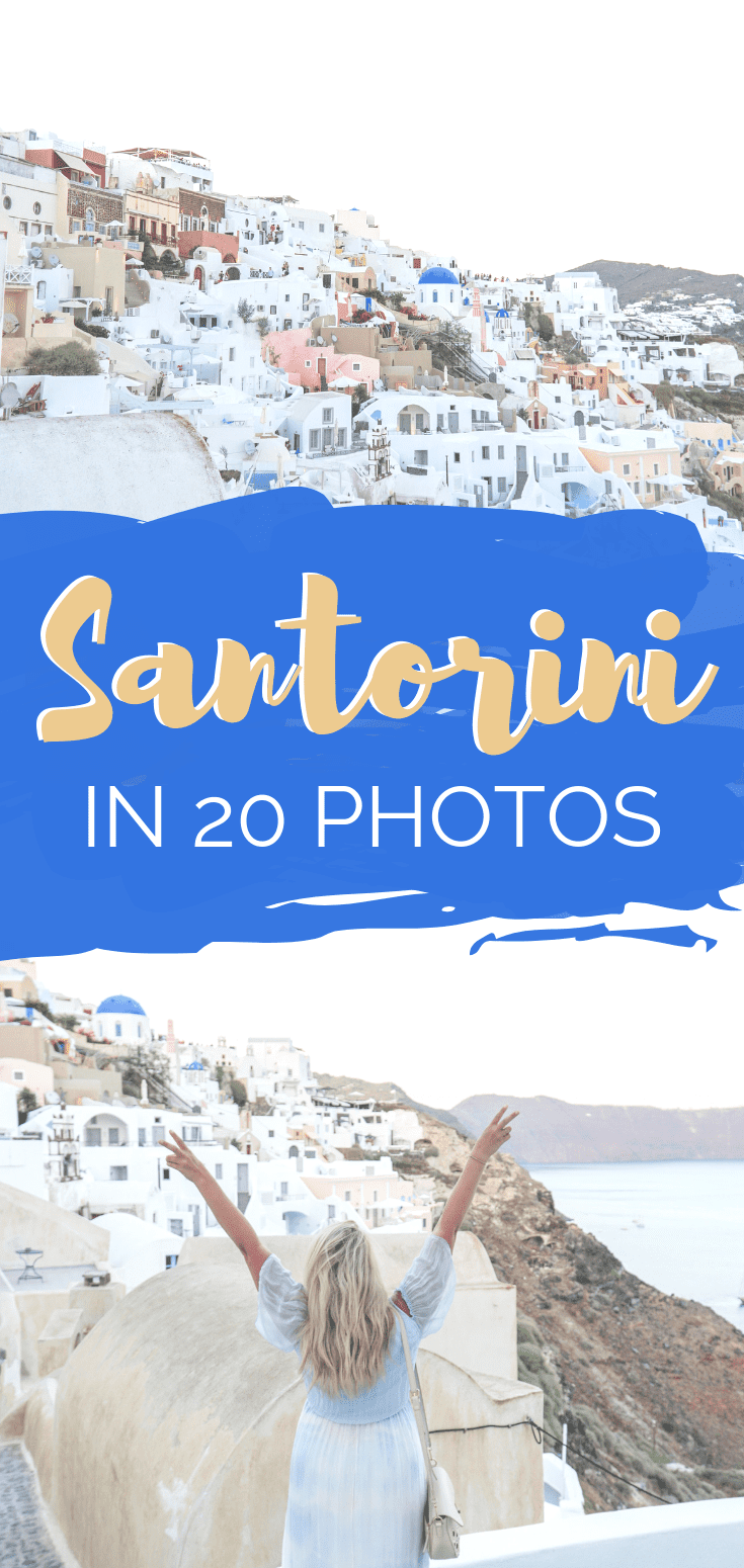 Santorini in 20 Photos | Oia Greece | The Republic of Rose | #Santorini #Oia #Greece #Travel #Europe