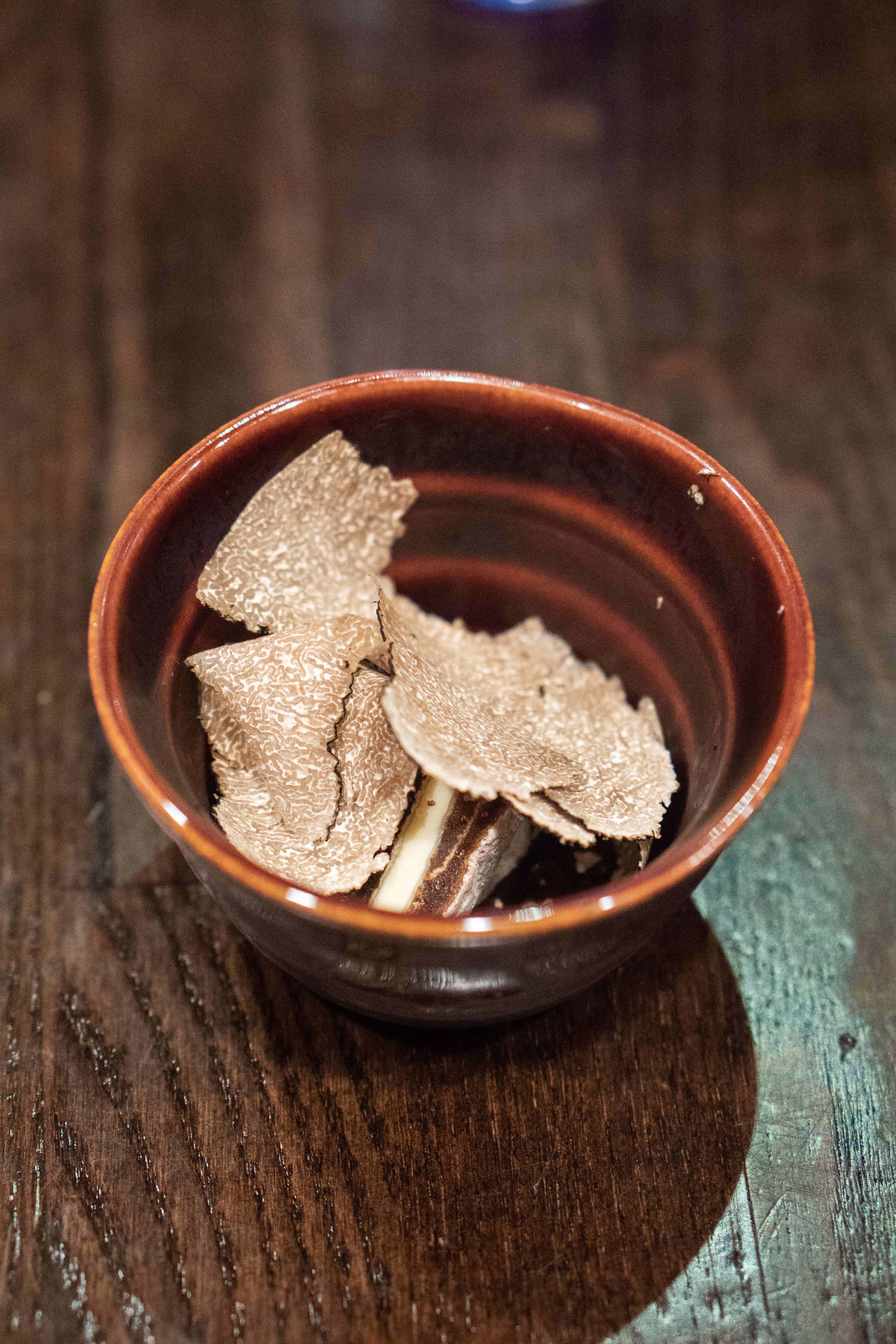 DINING AT YAMAKASE IN L.A. | black truffle and fig butter | The Republic of Rose