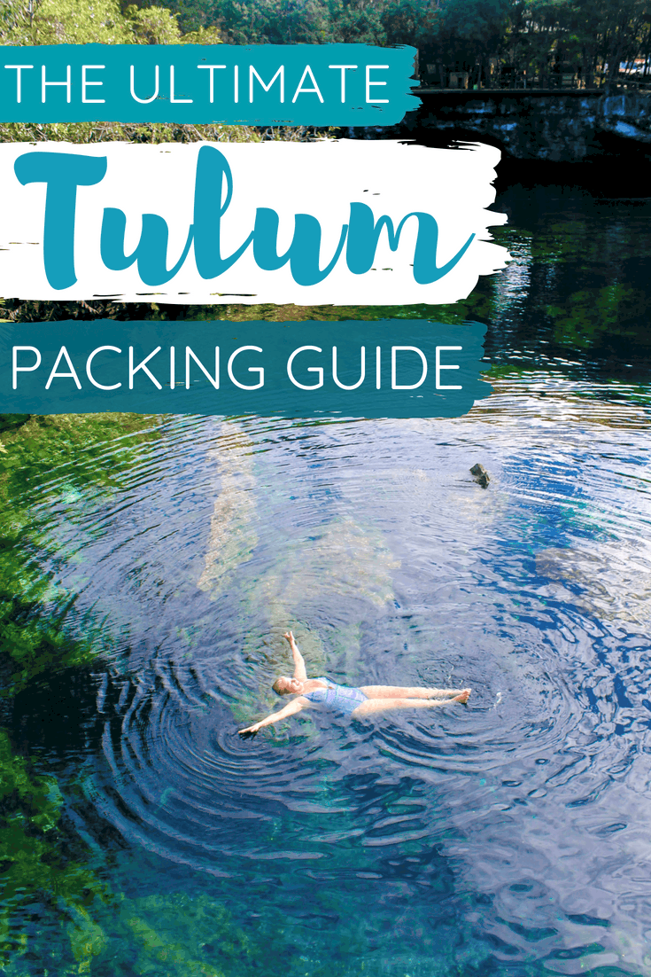 THE ULTIMATE PACKING GUIDE FOR TULUM MEXICO | The Republic of Rose | #Tulum #PackingGuide #Mexico