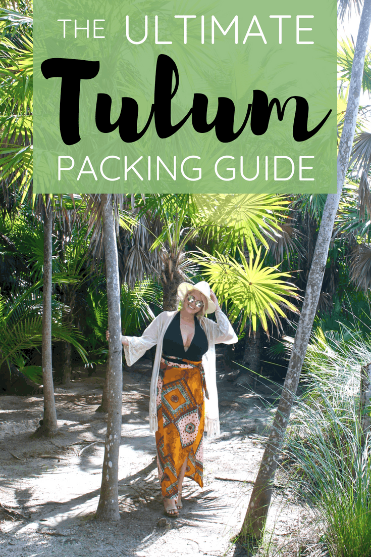 THE ULTIMATE PACKING GUIDE FOR TULUM MEXICO | The Republic of Rose | #Tulum #PackingGuide #Mexico