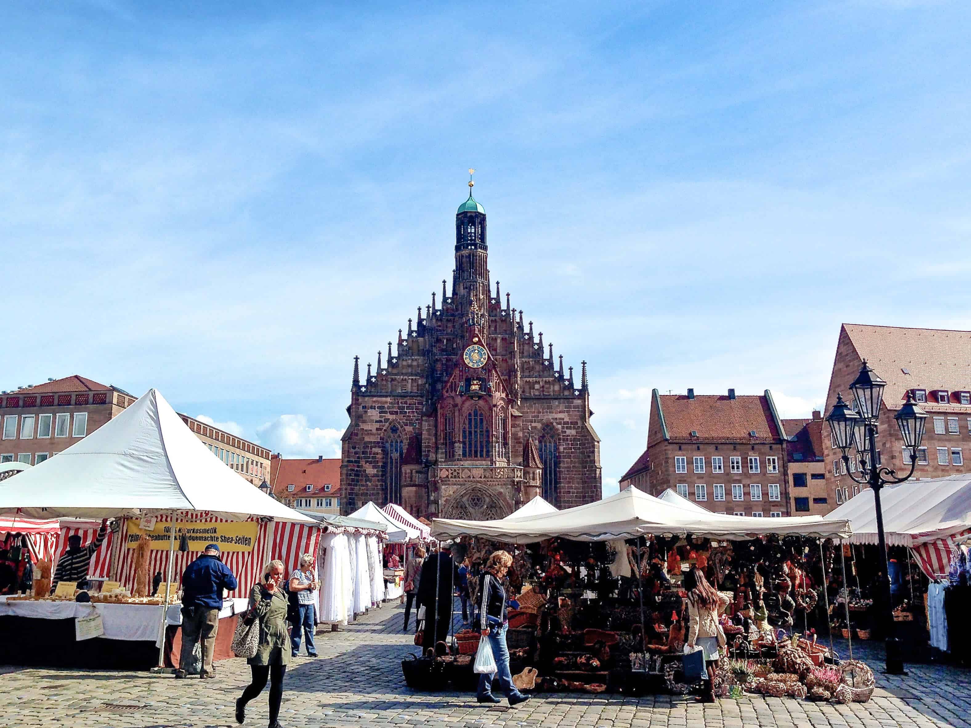 TOP 7 THINGS TO DO IN NUREMBERG | Hauptmarkt | The Republic of Rose | #Nuremberg #Germany #Travel #Bavaria #Franconia 