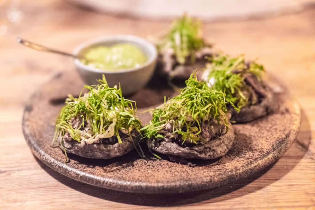 DINING AT FAUNA IN VALLE DE GUADALUPE | Duck Sopes | The Republic of Rose | #ValleDeGuadalupe #Baja #Mexico #Fauna #Bruma #RutaDelVino #Ensenada