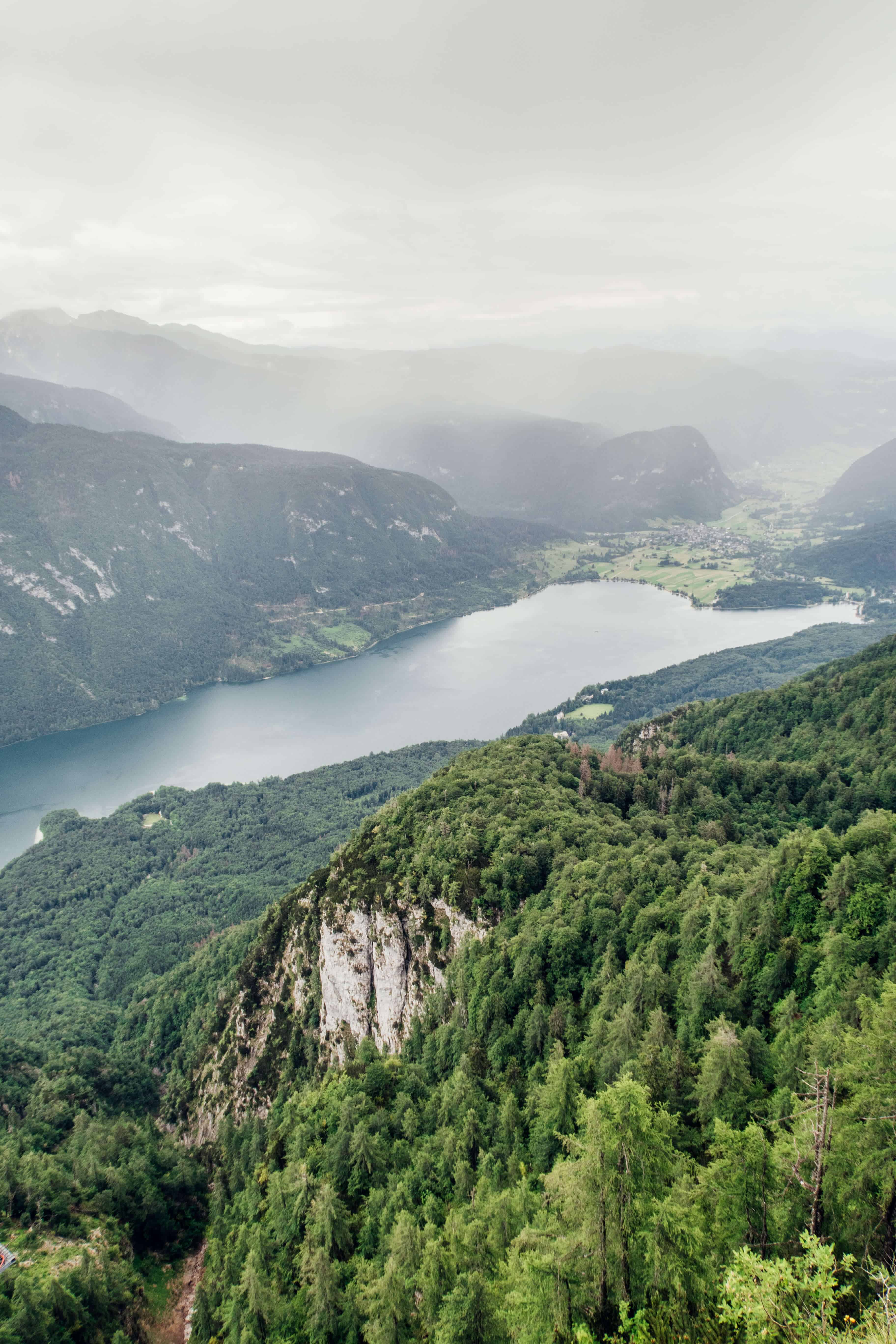 The Ultimate Guide to Lake Bohinj Slovenia | View from the top of Vogel Mountain | The Republic of Rose | #Slovenia #Bohinj #LakeBohinj #Europe #Travel
