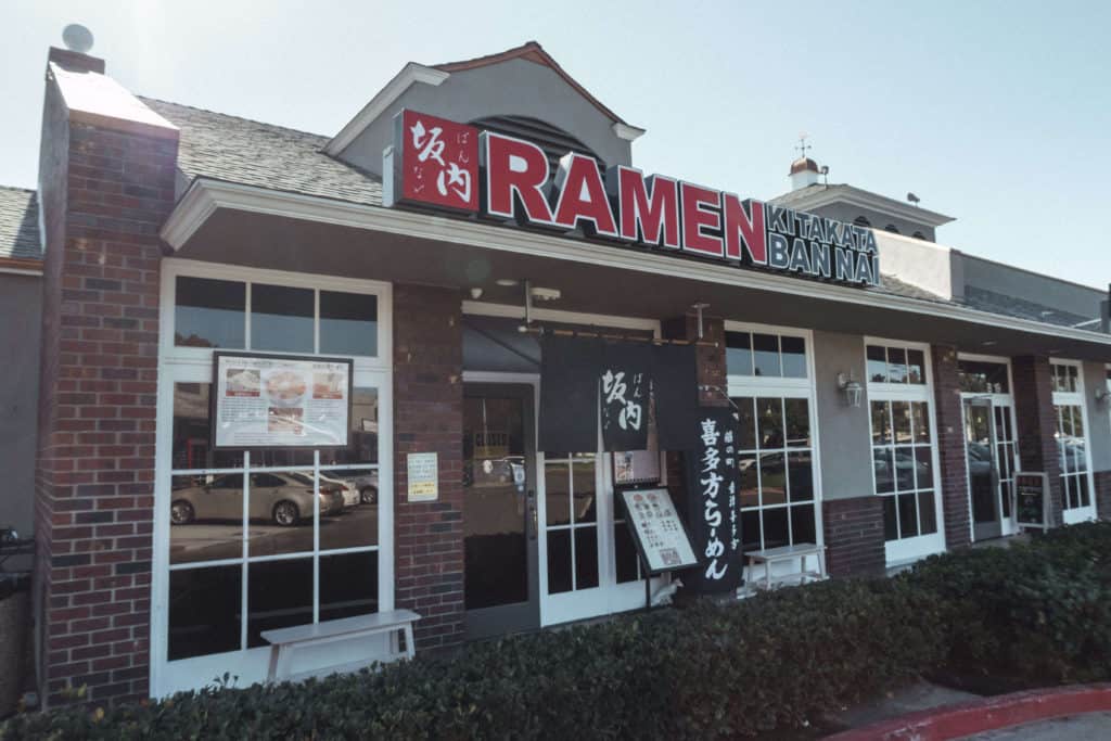 The Ultimate Guide to Ramen in Orange County | Kitakata Ramen Exterior | The Republic of Rose | #Ramen #Japanese #Food #OrangeCounty #California #Dining #Noodles