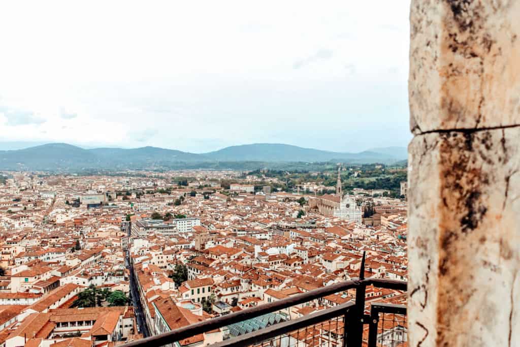 The Ultimate Guide to Florence Italy | View from the Duomo | The Republic of Rose | #Florence #Italy #Tuscany #Europe #Travel