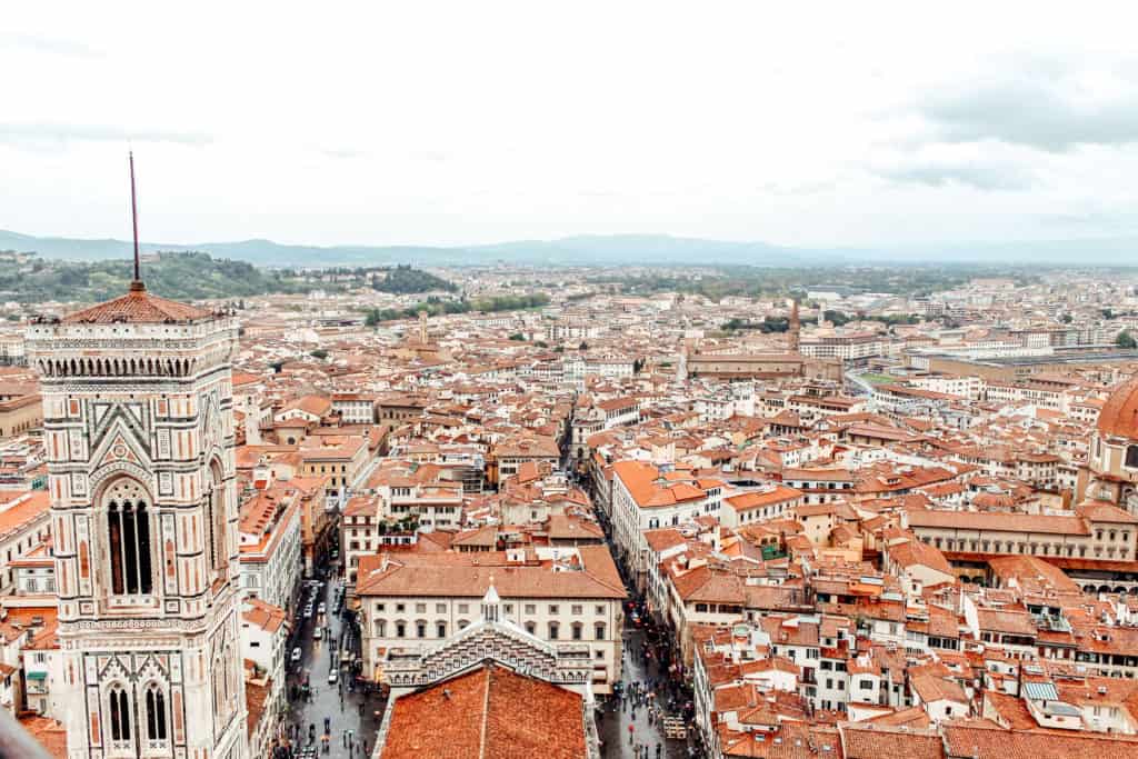 The Ultimate Guide to Florence Italy | View from the Duomo | The Republic of Rose | #Florence #Italy #Tuscany #Europe #Travel