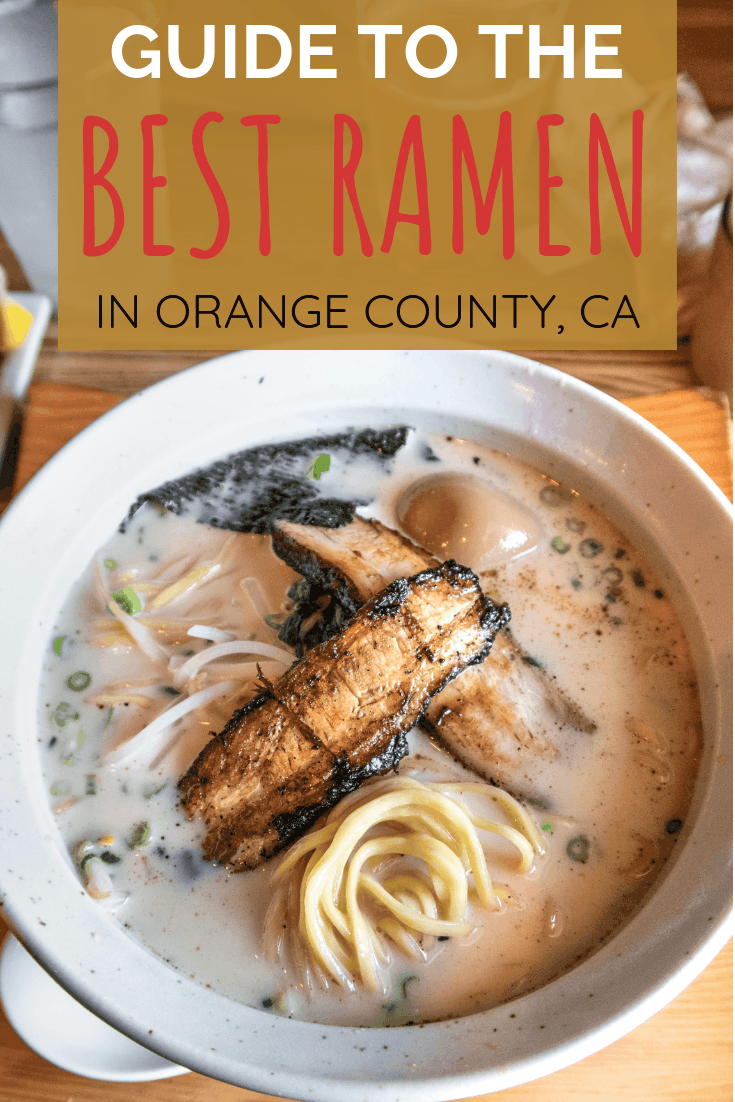 The Ultimate Guide to Ramen in Orange County California | The Republic of Rose | #Ramen #Japanese #Food #OrangeCounty #California #Dining #Noodles