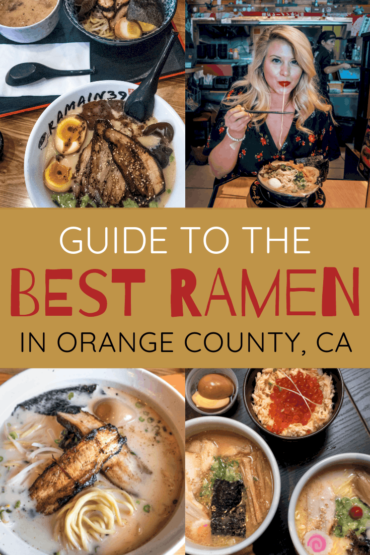 The Ultimate Guide to Ramen in Orange County California | The Republic of Rose | #Ramen #Japanese #Food #OrangeCounty #California #Dining #Noodles