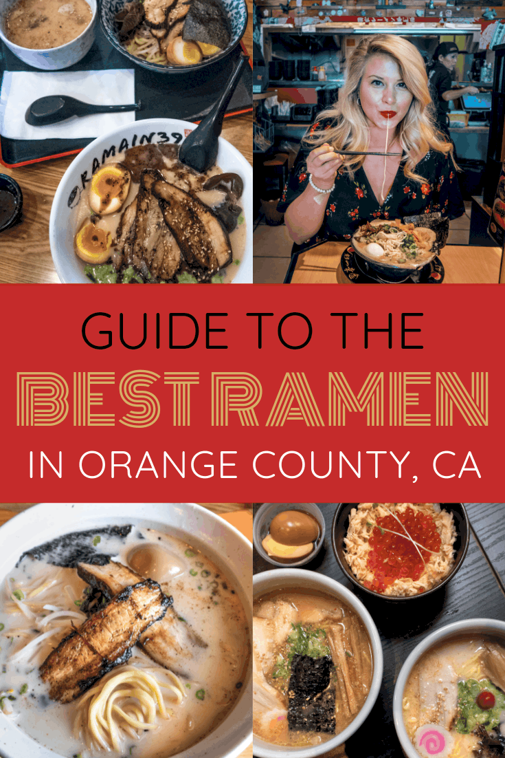 The Ultimate Guide to Ramen in Orange County California | The Republic of Rose | #Ramen #Japanese #Food #OrangeCounty #California #Dining #Noodles