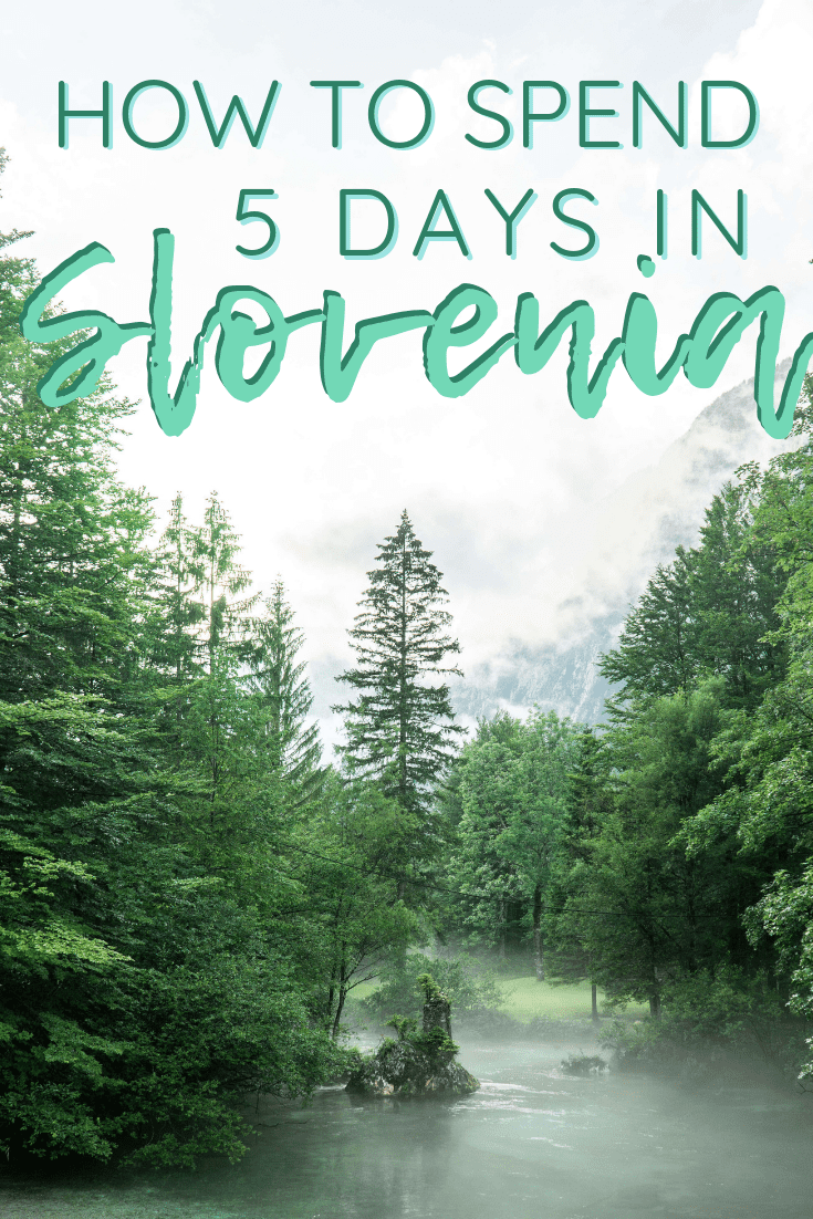 THE PERFECT 5 DAY SLOVENIA ITINERARY | The Republic of Rose | #Slovenia #Itinerary #Travel #Europe #LakeBled #Bohinj #Ljubljana