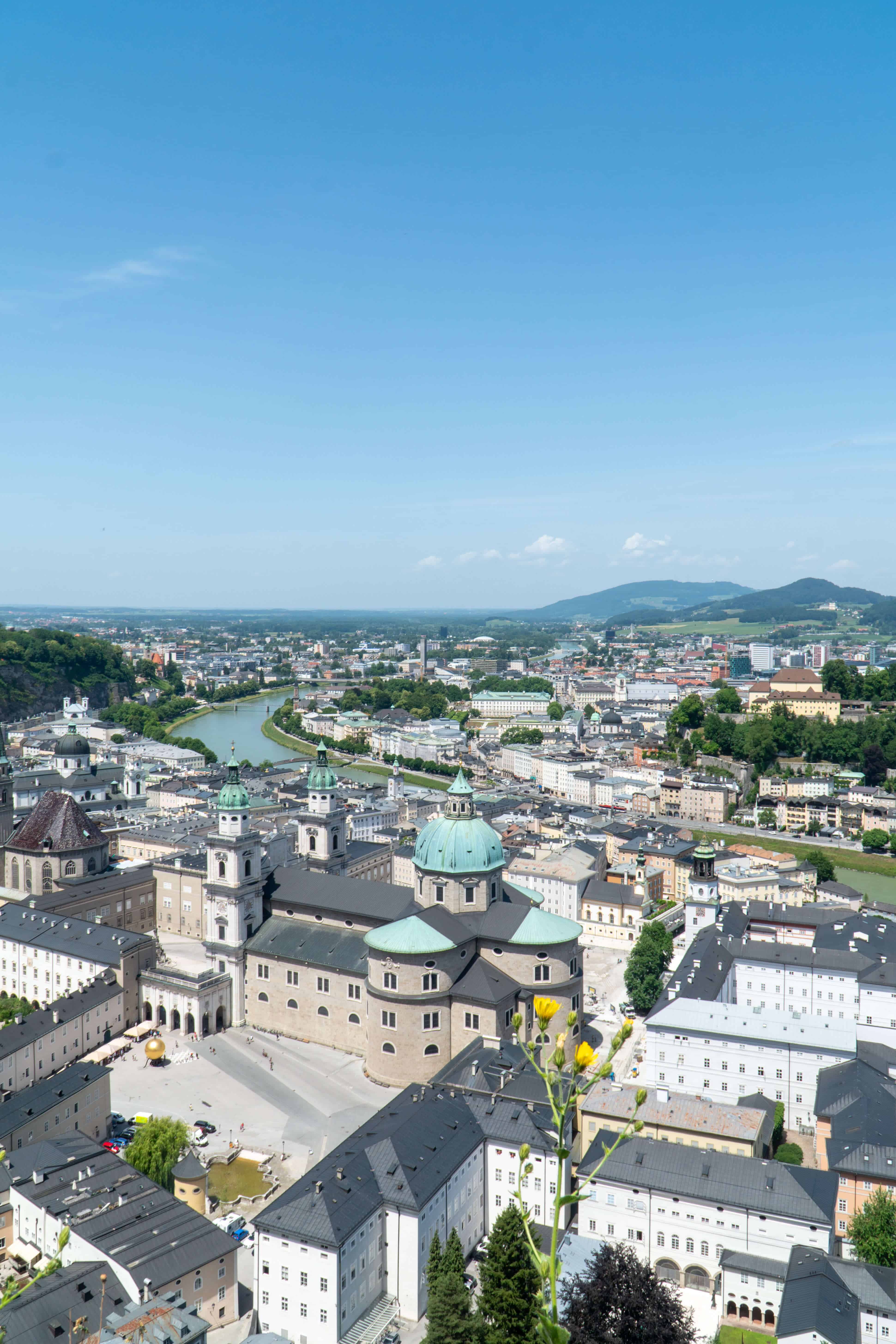 How to Spend One Day in Salzburg Austria | View of Salzburg | The Republic of Rose | #Travel #Salzburg #Austria #Europe