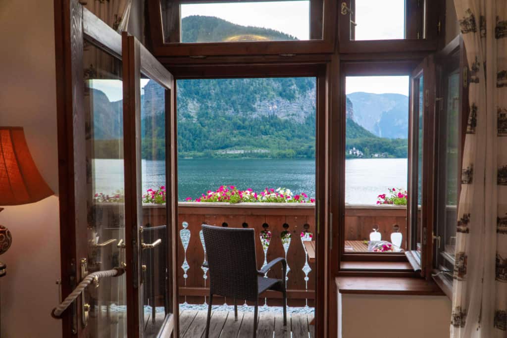 The Ultimate Guide to Hallstatt Austria | Our room at Seehotel Grüner Baum | The Republic of Rose | #Hallstatt #Austria #Europe #Travel