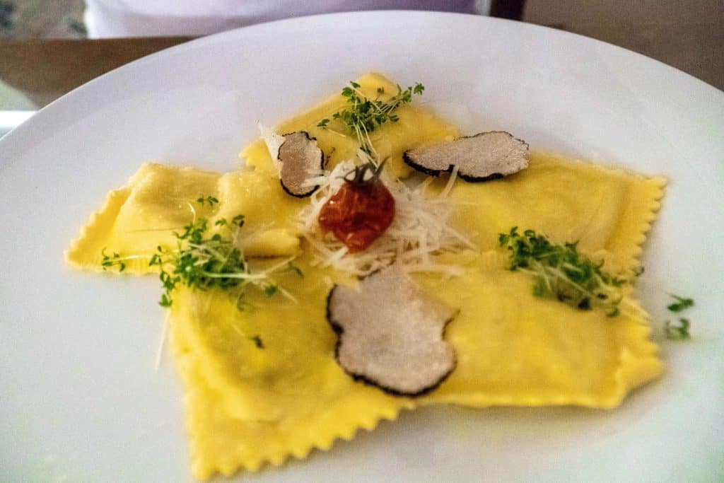 The Ultimate Guide to Hallstatt Austria | Truffle Ravioli at Seehotel Grüner Baum | The Republic of Rose | #Hallstatt #Austria #Europe #Travel