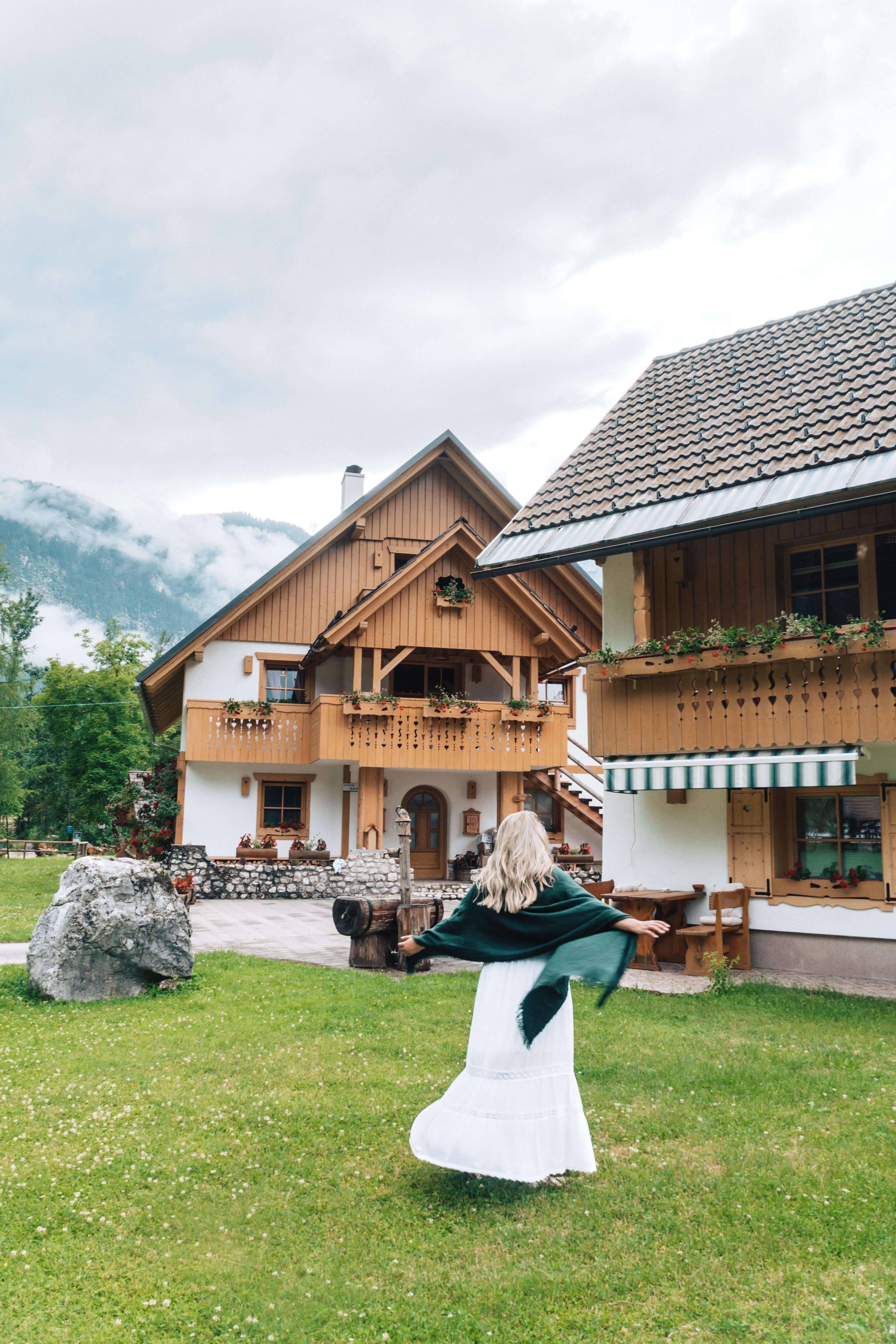 Slovenia in 20 Photos | Lake Bohinj cabin | The Republic of Rose | #Slovenia #LakeBohinj #Bohinj #LakeBled #Bled #Europe #Ljublana #Travel