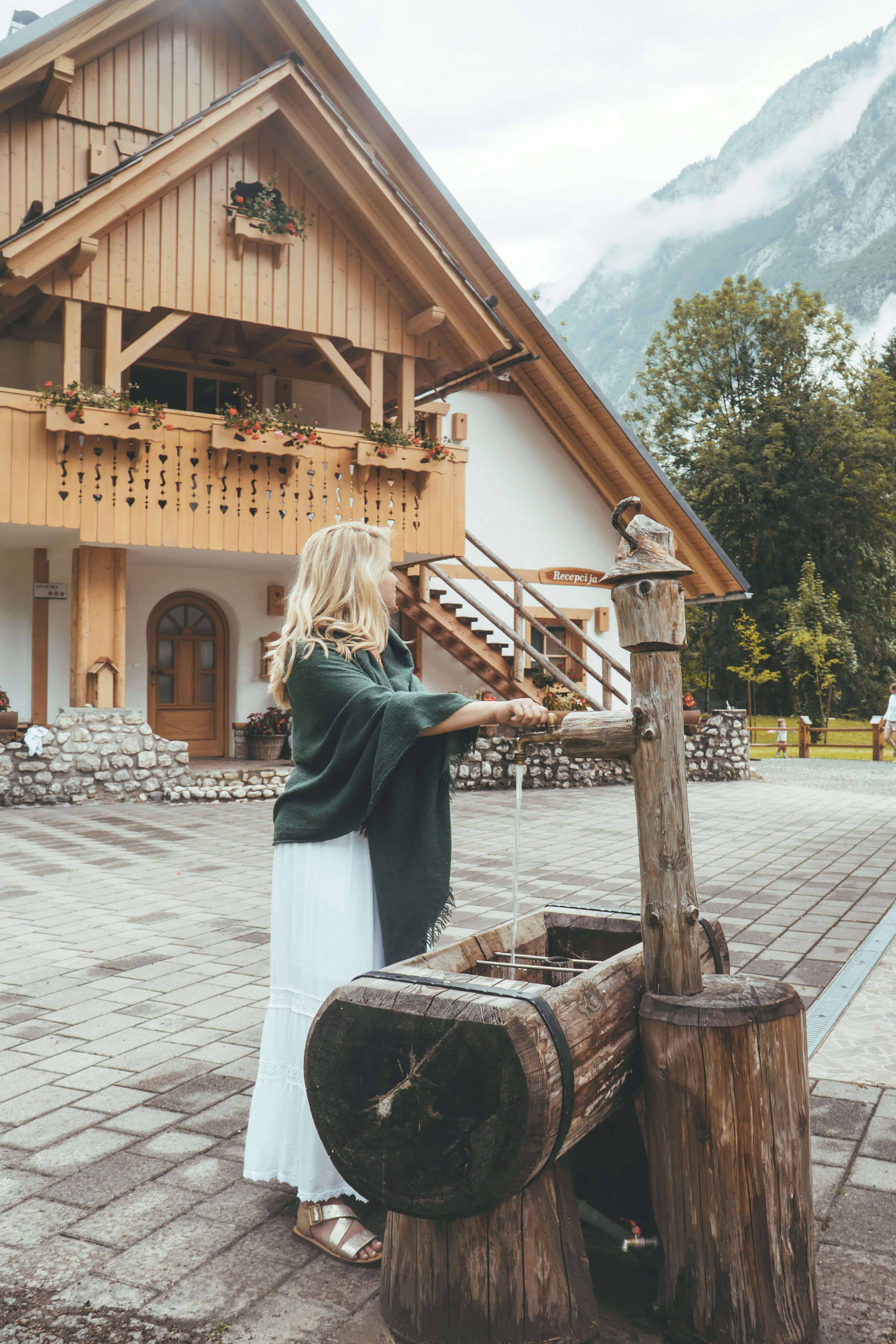 Slovenia in 20 Photos | Lake Bohinj cabin | The Republic of Rose | #Slovenia #LakeBohinj #Bohinj #LakeBled #Bled #Europe #Ljublana #Travel