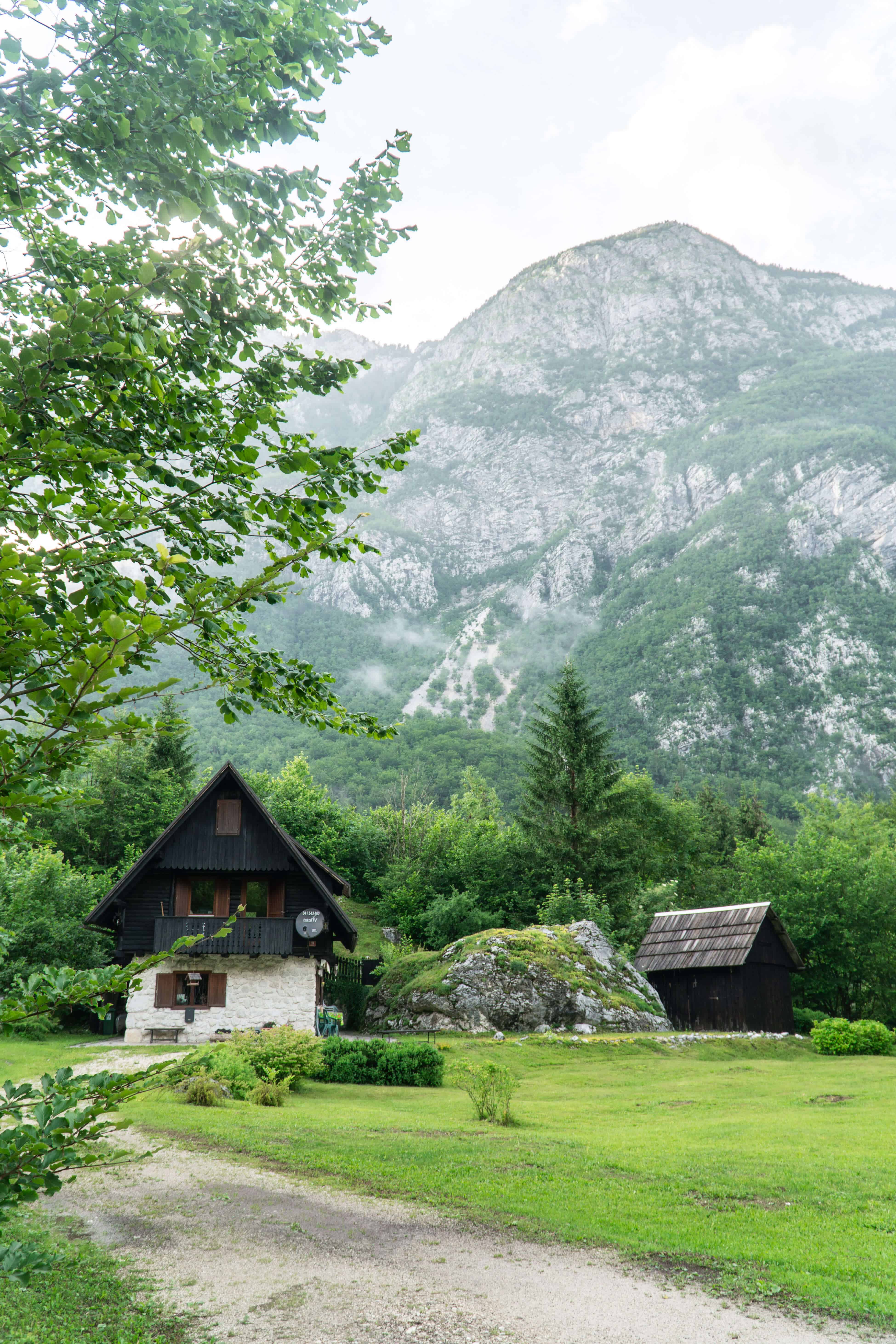 Slovenia in 20 Photos | Lake Bohinj cabin | The Republic of Rose | #Slovenia #LakeBohinj #Bohinj #LakeBled #Bled #Europe #Ljublana #Travel