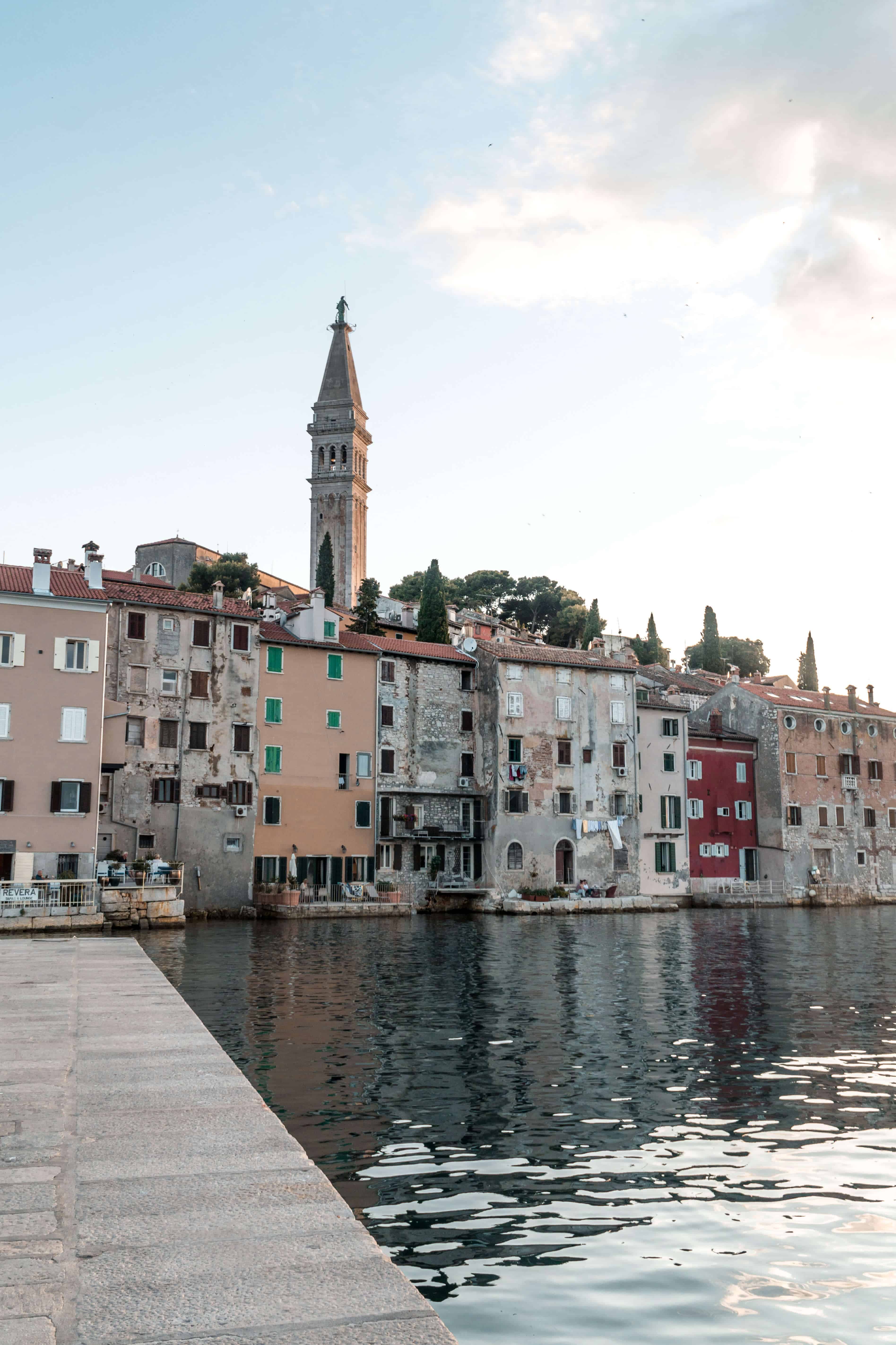 Istria Croatia in 20 Photos | View of Rovinj | The Republic of Rose | #Croatia #Istria #Pula #Rovinj