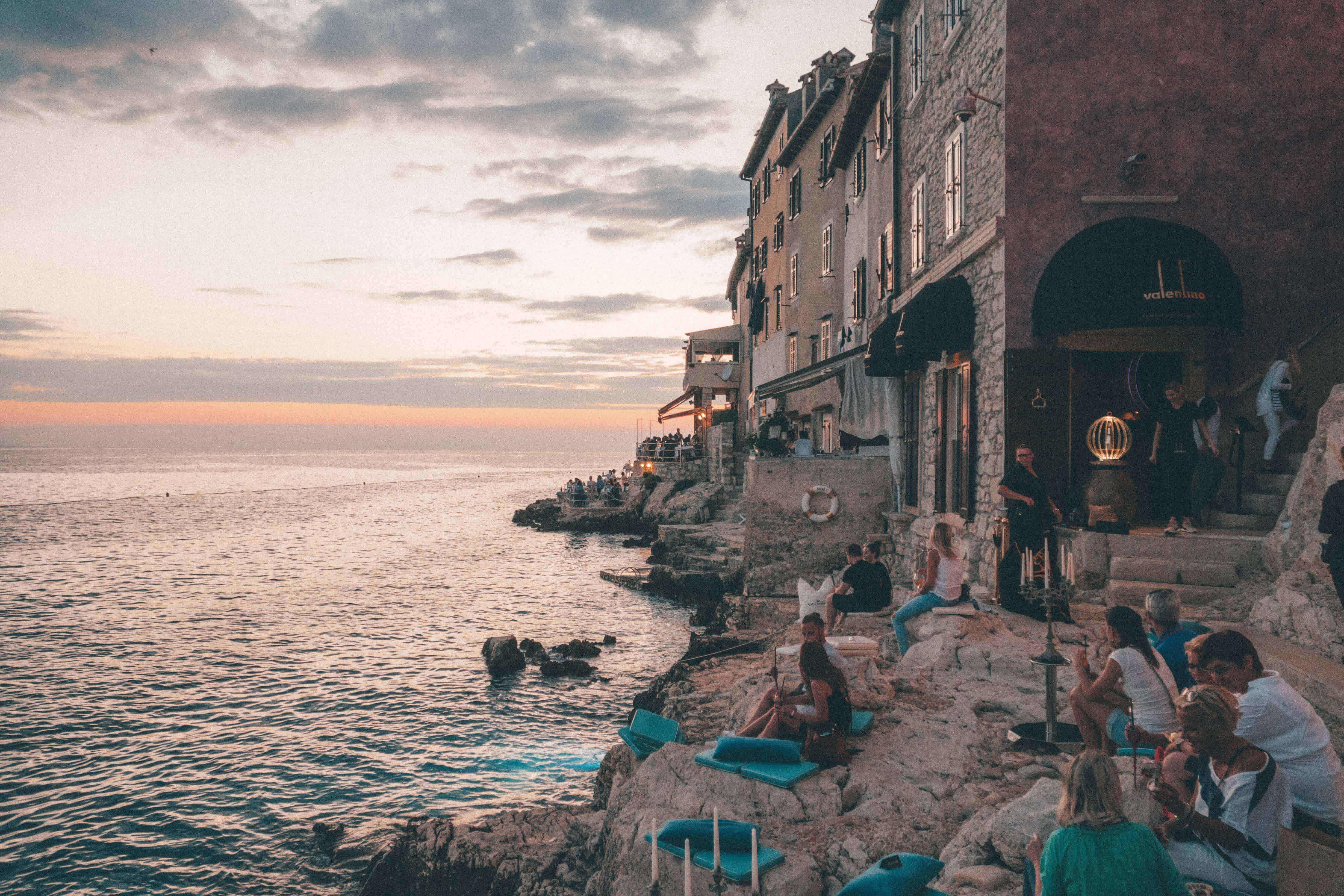 How to Spend 2 Days in Istria, Croatia | View from Valentino Cocktail Bar | The Republic of Rose | 48 Hours Exploring Pula and Rovinj | #Pula #Rovinj #Istria #Croatia